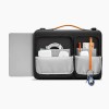 Tech-Protect Defender Bag за лаптоп 15-16 черно/оранжева (SKU: 5906302368846) - 5906302368846