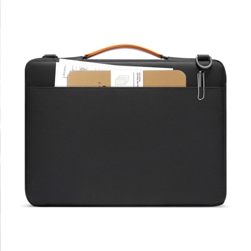 Tech-Protect Defender Bag за лаптоп 15-16 черно/оранжева (SKU: 5906302368846) - 5906302368846