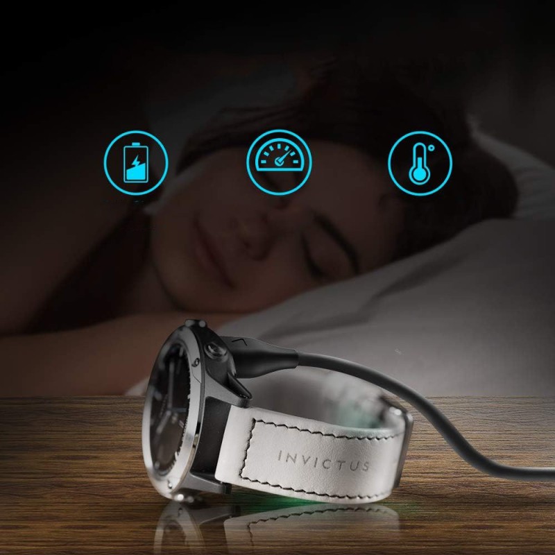 TECH-PROTECT MC04 UltraBoost заряден USB-C? кабел 100 см за Garmin часовници, черен - 5906302368891