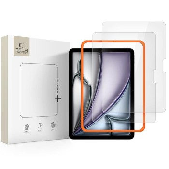Tech-Protect Easy Set+ закалено стъкло за iPad Air 11