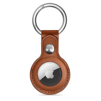 TECH-PROTECT NATURALFIT КАЛЪФ ЗА APPLE AIRTAG 1/2 КАФЯВ