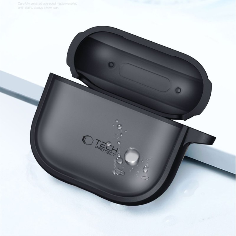 TECH-PROTECT MAGMAT калъф за Apple AirPods 4 матово черно - 5906302370030