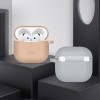 TECH-PROTECT Силиконов калъф с кука за Apple AirPods 4 Черен - 5906302370047