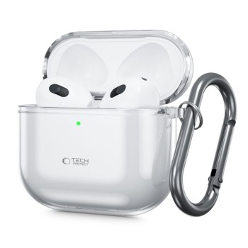 Tech-Protect FlexAir за Apple AirPods 4 Clear (прозрачен)