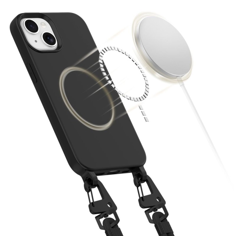 TECH-PROTECT Magnecklace MagSafe за iPhone 14, черен - TECH-PROTECT Magnecklace MagSafe за iPhone 14, черен - 5906302370481