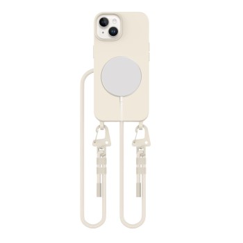 TECH-PROTECT Magnecklace MagSafe за iPhone 14 Cosmic Latte