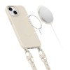 TECH-PROTECT Magnecklace MagSafe за iPhone 14 Cosmic Latte - TECH-PROTECT Magnecklace MagSafe за iPhone 14 Cosmic Latte - 5906302370498