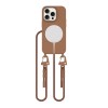 TECH-PROTECT Magnecklace MagSafe за iPhone 14 Pro шоколадово кафяв - TECH-PROTECT Magnecklace MagSafe за iPhone 14 Pro шоколадово кафяв - 5906302370535