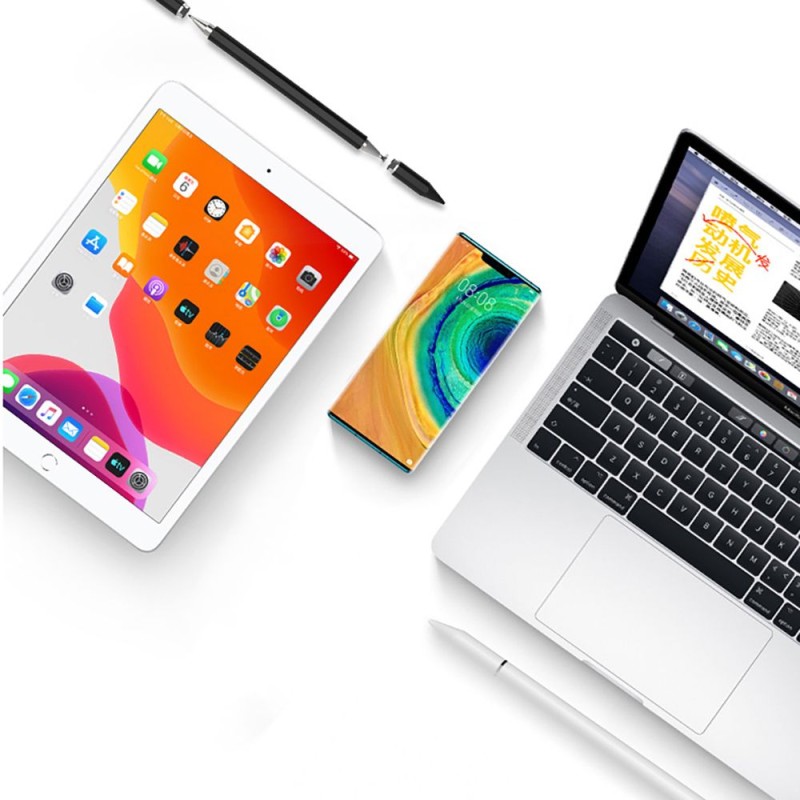Tech-Protect USP200 3-краен стилус за таблет, черен - Tech-Protect USP200 3-краен стилус за таблет, черен - 5906302370559