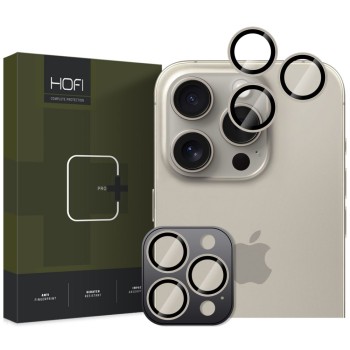 Hofi Camring PRO+ протектор за камера за iPhone 15 Pro / 15 Pro Max / 16 Pro / 16 Pro Max / 17 Pro / 17 Pro Max Natural Titanium