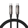 TECH-PROTECT UB10T ULTRABOOST USB-C кабел PD 240W / QC 4.0, 100 см, черен