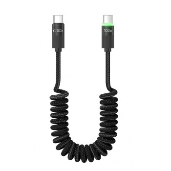 TECH-PROTECT UB20T ULTRABOOST USB-C кабел PD 100W / 5A, 180 см, черен