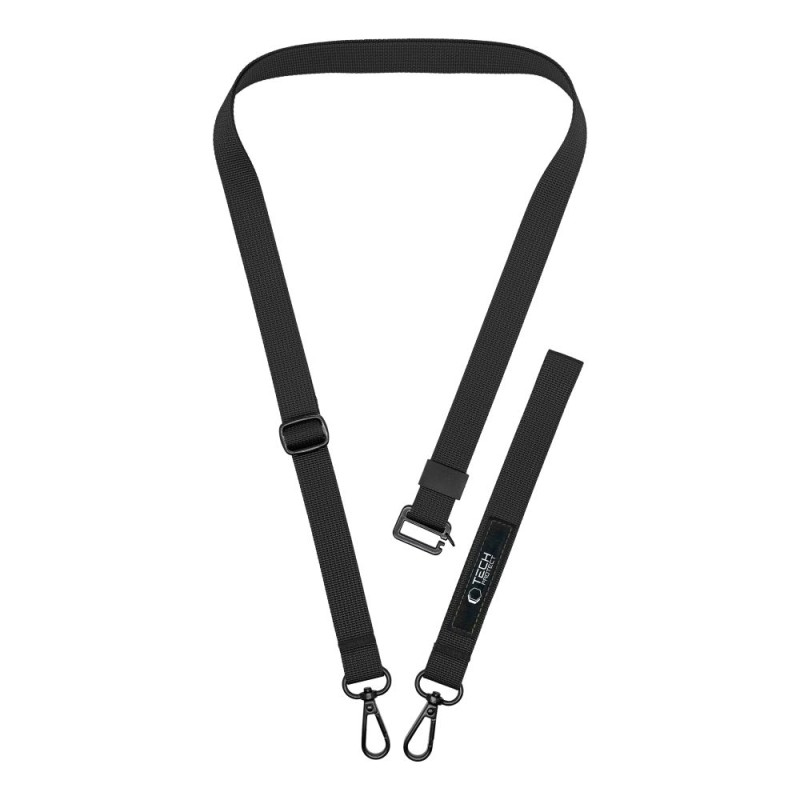TECH-PROTECT C6S ROPE презрамка за телефон/вързан каишка, черна - 5906302370979