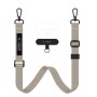 Tech-Protect C6S ROPE crossbody Cosmic Latte (с каишка за телефон 2в1)