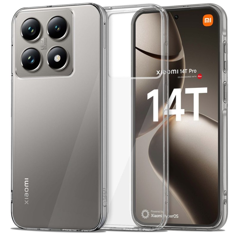 Tech-Protect Flexair Hybrid за Xiaomi 14T Pro Clear (прозрачен) - 5906302371334