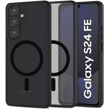 TECH-PROTECT MagMat MagSafe калъф за Galaxy S24 FE (матово черен)