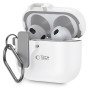 TECH-PROTECT SLIM HOOK за Apple AirPods 4, бял