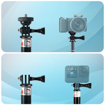 TECH-PROTECT GA100 Монопод & Selfie стик за GoPro / DJI / Insta360 BLACK