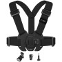 TECH-PROTECT GA100 монтаж на гърдите за GoPro / DJI / Insta360 (черен)