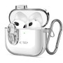 TECH-PROTECT SLIM HOOK калъф за Apple AirPods 4 прозрачен