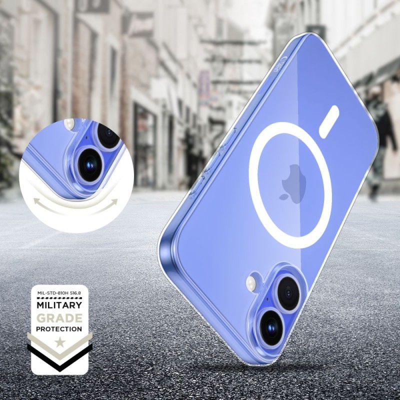 TECH-PROTECT FLEXAIR MAGSAFE iPhone 16 КЕЙС CLEAR - 5906302371822