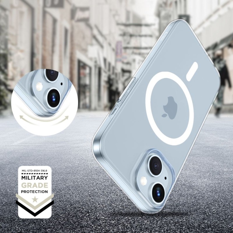 TECH-PROTECT FLEXAIR MAGSAFE за iPhone 15 – прозрачно - 5906302371853