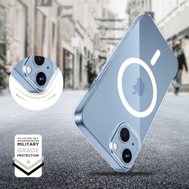 TECH-PROTECT FLEXAIR MAGSAFE за iPhone 13 / 14 – прозрачен - TECH-PROTECT FLEXAIR MAGSAFE за iPhone 13 / 14 – прозрачен - 5906302371884