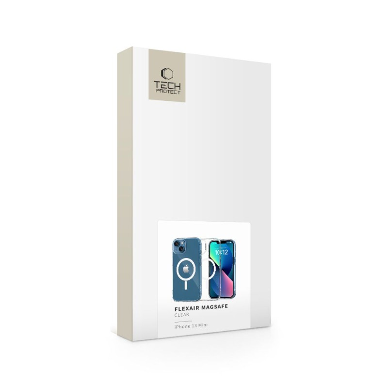 TECH-PROTECT FLEXAIR MagSafe за iPhone 13 mini, прозрачен - 5906302371938