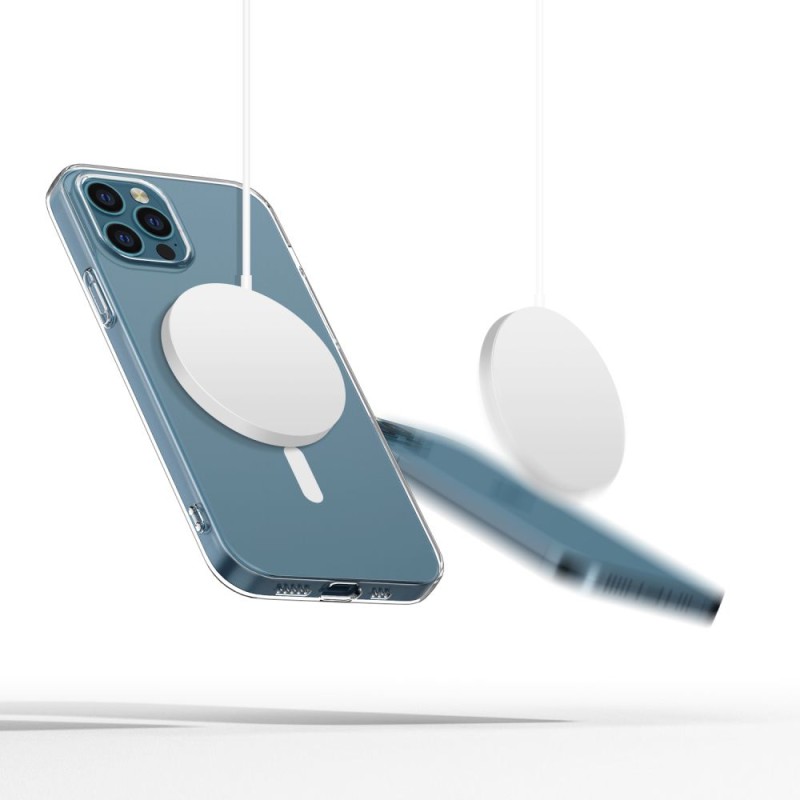TECH-PROTECT FLEXAIR MAGSAFE за iPhone 12 / 12 Pro CLEAR (прозрачен) - 5906302371945