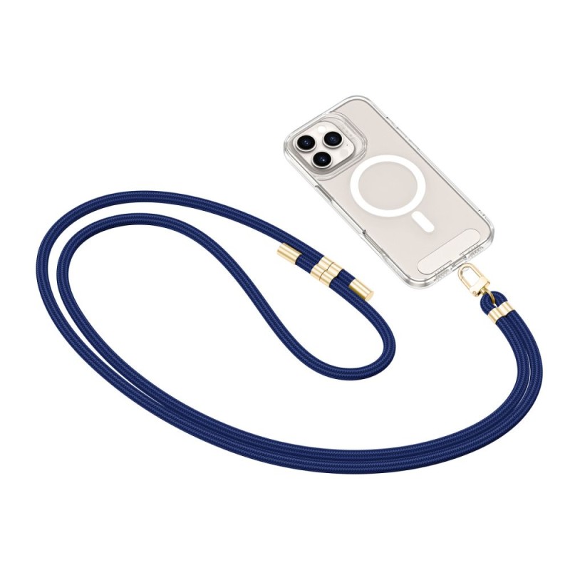 TECH-PROTECT C7S ROPE презрамъка за кросбоди Navy Blue/Gold - TECH-PROTECT C7S ROPE презрамъка за кросбоди Navy Blue/Gold - 5906302372072