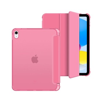 Tech-Protect SC Pen Hybrid Калъф за iPad 10.9” (10/2022) / iPad 11” (11/2025) Кристално магента