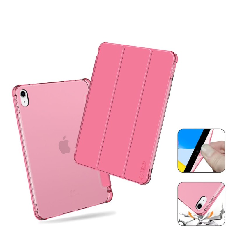Tech-Protect SC Pen Hybrid Калъф за iPad 10.9” (10/2022) / iPad 11” (11/2025) Кристално магента - Tech-Protect SC Pen Hybrid Калъф за iPad 10.9” (10/2022) / iPad 11” (11/2025) Кристално магента - 5906302372102