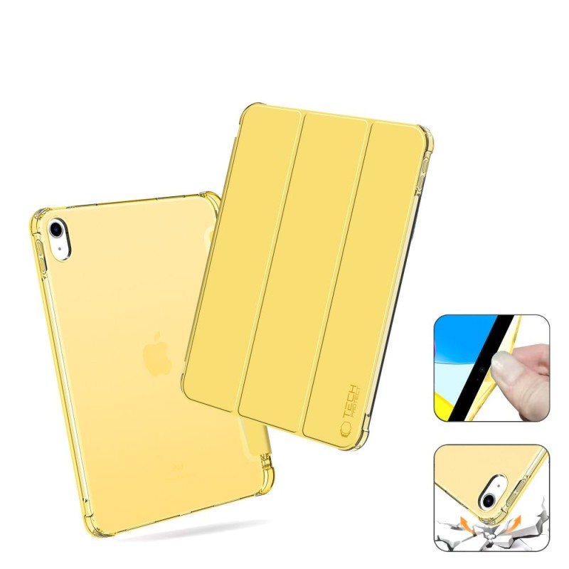 Tech-Protect SC Pen Hybrid калъф за iPad 10.9” (10/2022) и iPad 11” (11/2025) кристално жълт - Tech-Protect SC Pen Hybrid калъф за iPad 10.9” (10/2022) и iPad 11” (11/2025) кристално жълт - 5906302372119
