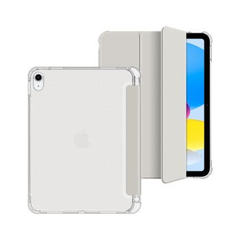 TECH-PROTECT SC Pen Hybrid калъф за iPad 10.9” (10/2022) и iPad 11” (11/2025) CRYSTAL SILVER