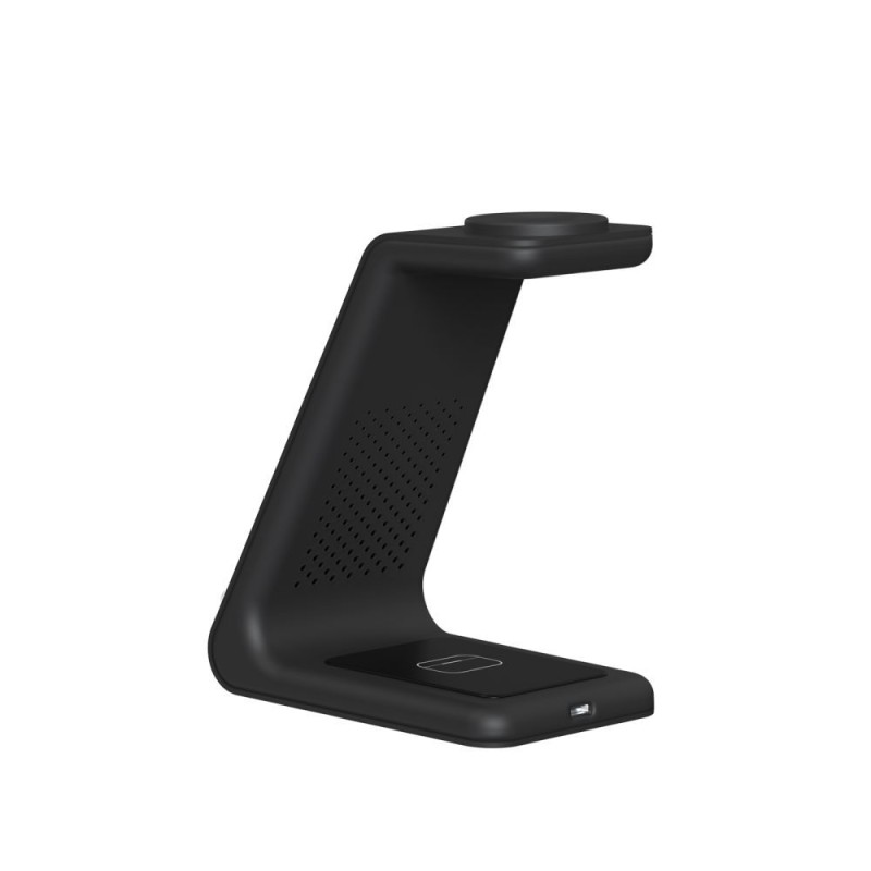 TECH-PROTECT QI15W-A36 3-в-1 безжично зарядно за Apple (черно) - TECH-PROTECT QI15W-A36 3-в-1 безжично зарядно за Apple (черно) - 5906302372140