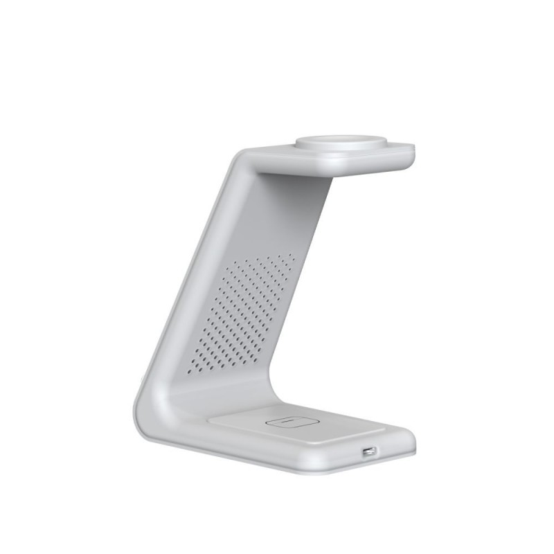 TECH-PROTECT QI15W-A36 3в1 безжично зарядно за Apple (бяло) - TECH-PROTECT QI15W-A36 3в1 безжично зарядно за Apple (бяло) - 5906302372157