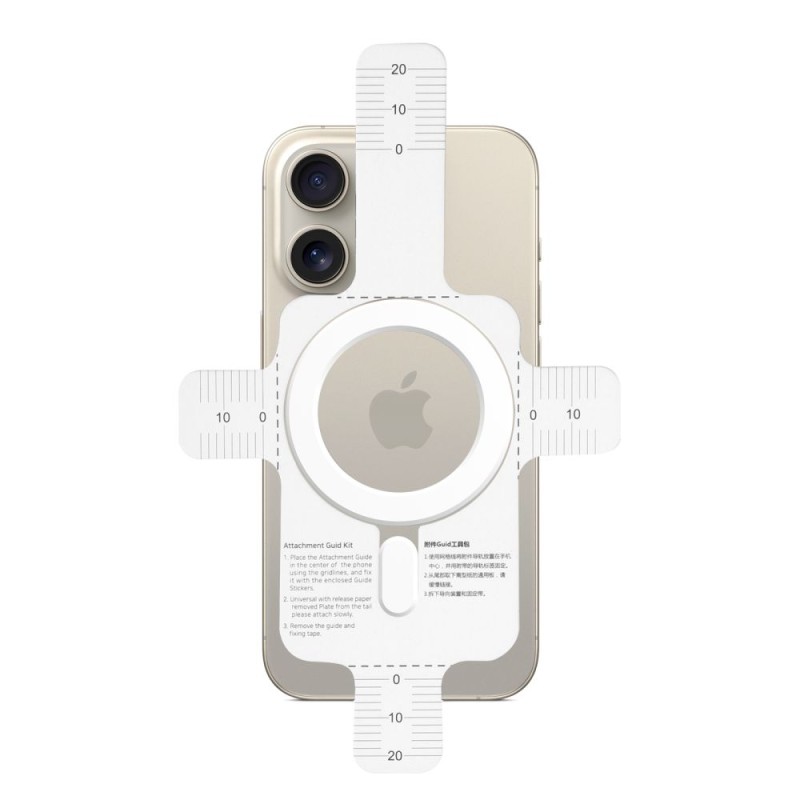 TECH-PROTECT MMP-100 Магнитен MagSafe пръстен (2 броя) Черен & Бял - TECH-PROTECT MMP-100 Магнитен MagSafe пръстен (2 броя) Черен & Бял - 5906302372188