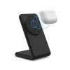 TECH-PROTECT QI15W-A38 магнитна MagSafe безжична зарядна (черна) - TECH-PROTECT QI15W-A38 магнитна MagSafe безжична зарядна (черна) - 5906302372195