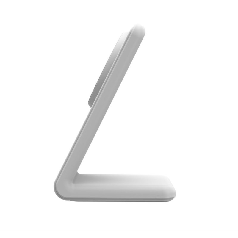 TECH-PROTECT QI15W-A38 магнитно MagSafe безжично зарядно (бяло) - TECH-PROTECT QI15W-A38 магнитно MagSafe безжично зарядно (бяло) - 5906302372201