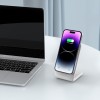 TECH-PROTECT QI15W-A38 магнитно MagSafe безжично зарядно (бяло) - TECH-PROTECT QI15W-A38 магнитно MagSafe безжично зарядно (бяло) - 5906302372201