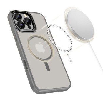 TECH-PROTECT MagEdge MagSafe iPhone 16 Pro Max (Titanium/Gunmetal) TECH-PROTECT MagEdge MagSafe iPhone 16 Pro Max (Titanium/Gunmetal)