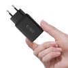 Tech-Protect NC45W-GAN 2-портова мрежова зарядна PD 45W, черна - Tech-Protect NC45W-GAN 2-портова мрежова зарядна PD 45W, черна - 5906302372386