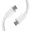 TECH-PROTECT NC45W-GAN 2-портово мрежово зарядно PD 45W + USB-C кабел (бяло) - TECH-PROTECT NC45W-GAN 2-портово мрежово зарядно PD 45W + USB-C кабел (бяло) - 5906302372409