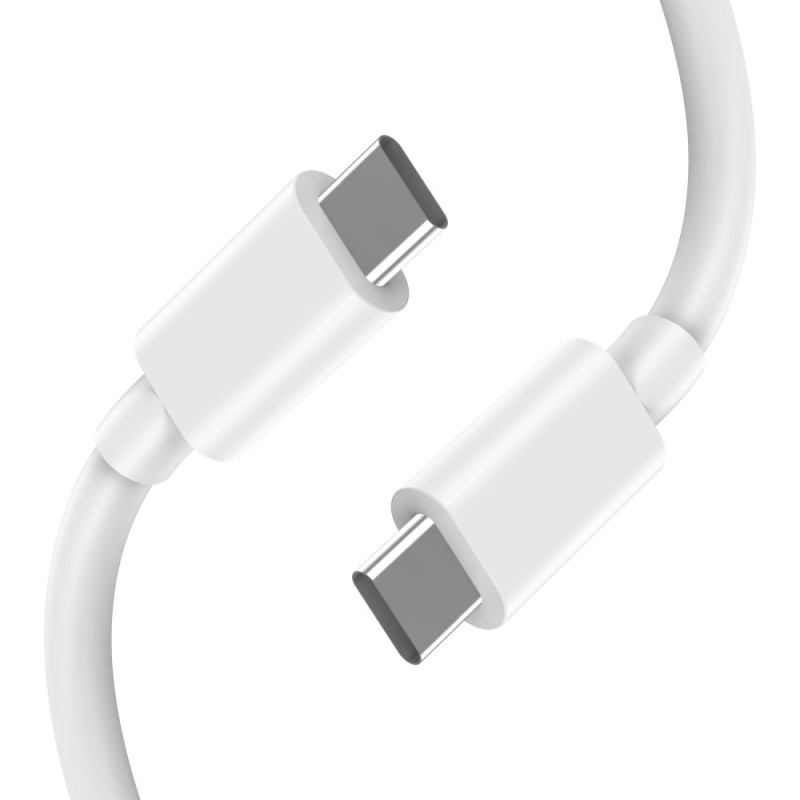 TECH-PROTECT NC45W-GAN 2-портово мрежово зарядно PD 45W + USB-C кабел (бяло) - TECH-PROTECT NC45W-GAN 2-портово мрежово зарядно PD 45W + USB-C кабел (бяло) - 5906302372409
