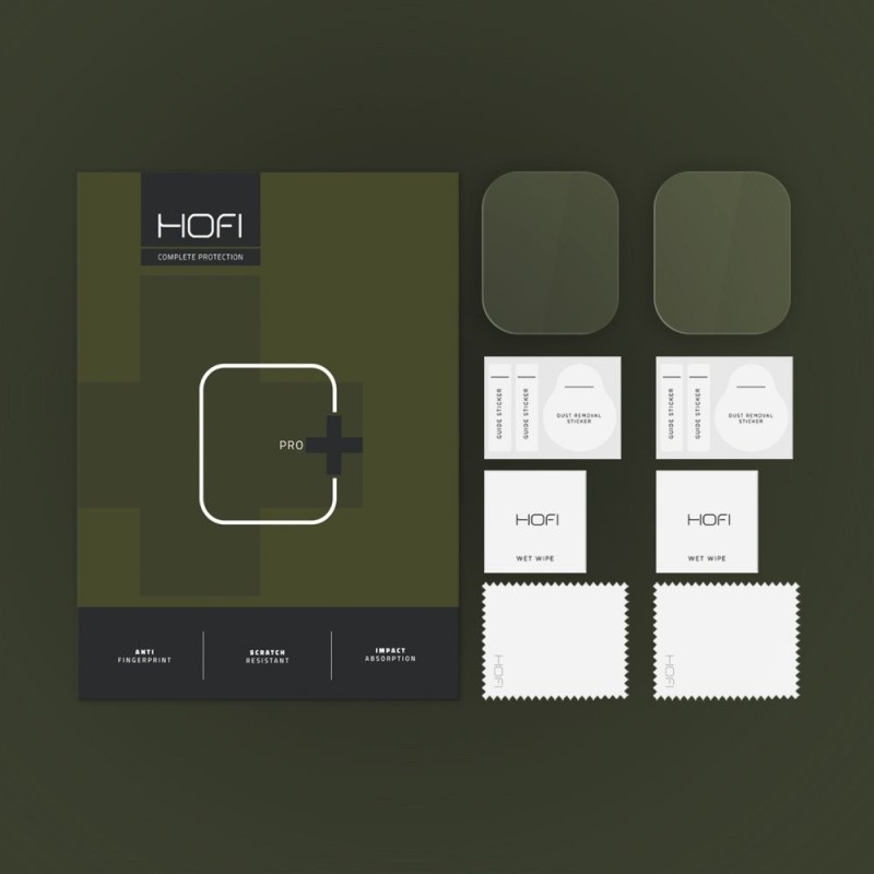 Hofi Glass Pro+ 2-pack закалено стъклено защитно фолио за Xiaomi Redmi Watch 5 Active (CLEAR) - 5906302372416