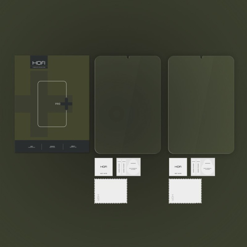 Hofi Glass Pro+ закалено стъкло 2 броя за iPad mini 8.3” (6/7/2021-2024), прозрачно - Hofi Glass Pro+ закалено стъкло 2 броя за iPad mini 8.3” (6/7/2021-2024), прозрачно - 5906302372478