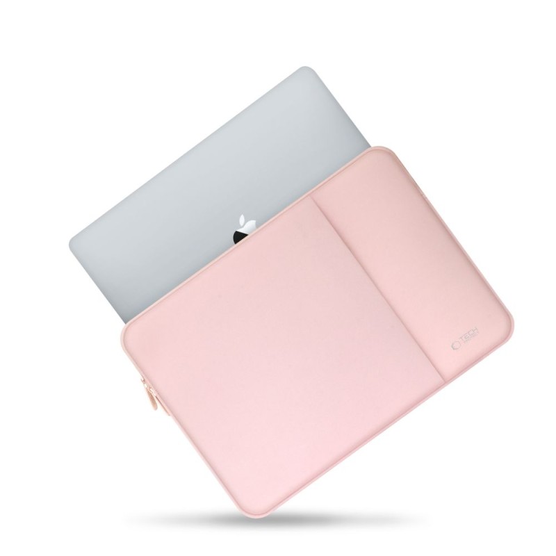 Tech-Protect Неопренов калъф за лаптоп 14 Dusty Rose - Tech-Protect Неопренов калъф за лаптоп 14 Dusty Rose - 5906302372812
