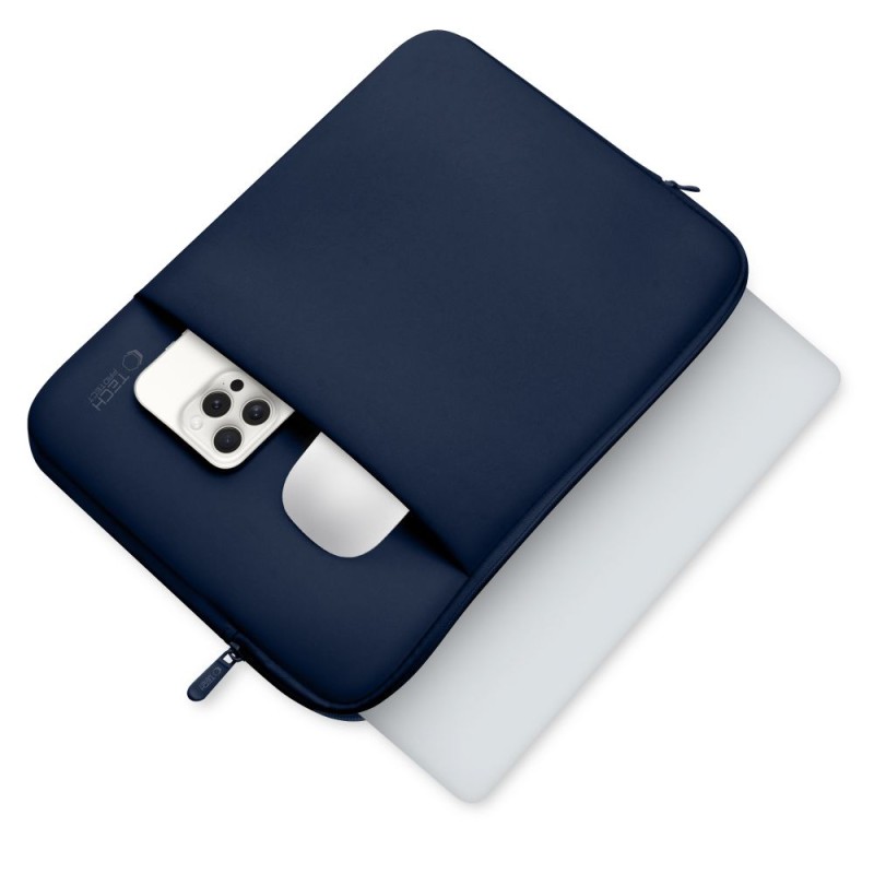 TECH-PROTECT НЕОПРЕНОВ КАЛЪФ ЗА ЛАПТОП 15–16 NAVY BLUE - TECH-PROTECT НЕОПРЕНОВ КАЛЪФ ЗА ЛАПТОП 15–16 NAVY BLUE - 5906302372850