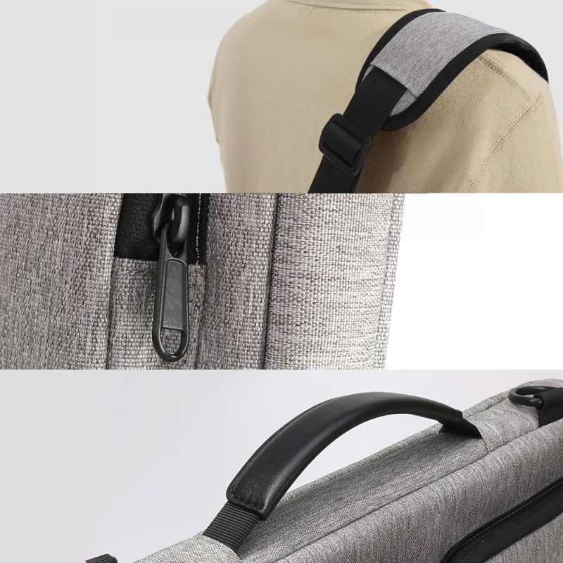Tech-Protect Defender Bag за лаптоп 13-14 Crayon Grey - 5906302372874