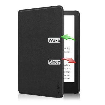 TECH-PROTECT SMARTCASE калъф за Kindle Paperwhite VI / 6, ColorSoft, Signature Edition, черен TECH-PROTECT SMARTCASE калъф за Kindle Paperwhite VI / 6, ColorSoft, Signature Edition, черен